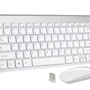 Teclado Inalámbrico tipo iM@c idioma ingles