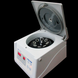 Centrifuga clínica especializada (PRP/PRF/CGF). VE-4003, VELOCIDAD MÁXIMA 4000 rpm MAX. RFC1780 xg INCREMENTO DE VELOCIDAD 10 rpm, TIEMPO 1 - 99 min. CAPACIDAD MÁXIMA	8 x 8.5 o 10 ml Tubos vacutainer 8 x 15 ml tubos cónicos 12 x 8.5 / 10 ml tubos vacutainer (no incluido) PROTOCOLOS PRE-CONFIGURADOS PRF: 2690rpm, 7mins, PRP: 3480rpm, 5min CGF: Paso 1: 1 2700rpm, 2min Paso 2: 2400rpm, 4min Paso 3: 2700rpm, 4min Paso 4: 3000rpm, 3min, ALIMENTACIÓN CA 110/240V, 50/60Hz